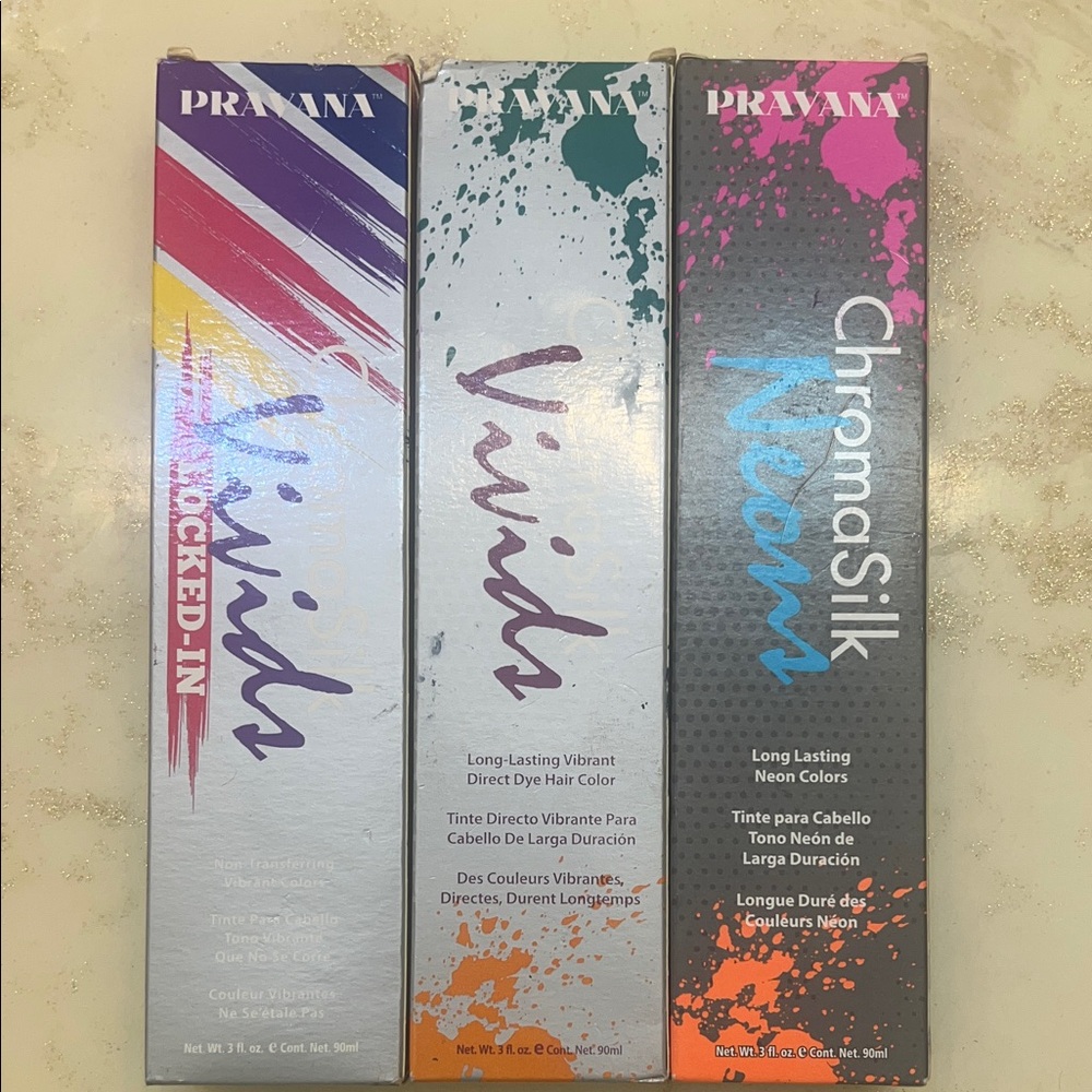 Pravana ChromaSilk Hair Dye Set